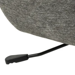 Fotel z podnóżkiem Talgarth szary