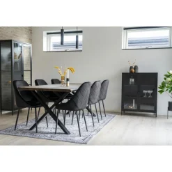 Gablota Brisbane 2 drzwi czarna