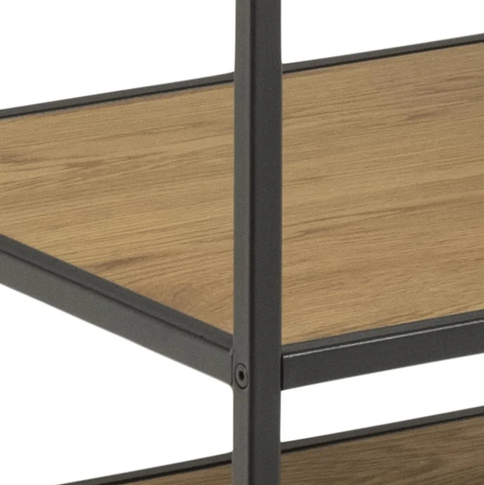 Garderoba Seaford dąb/czarny