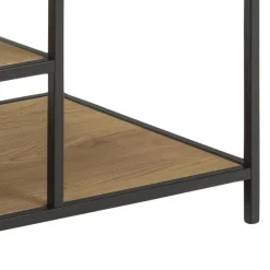 Garderoba Seaford dąb/czarny