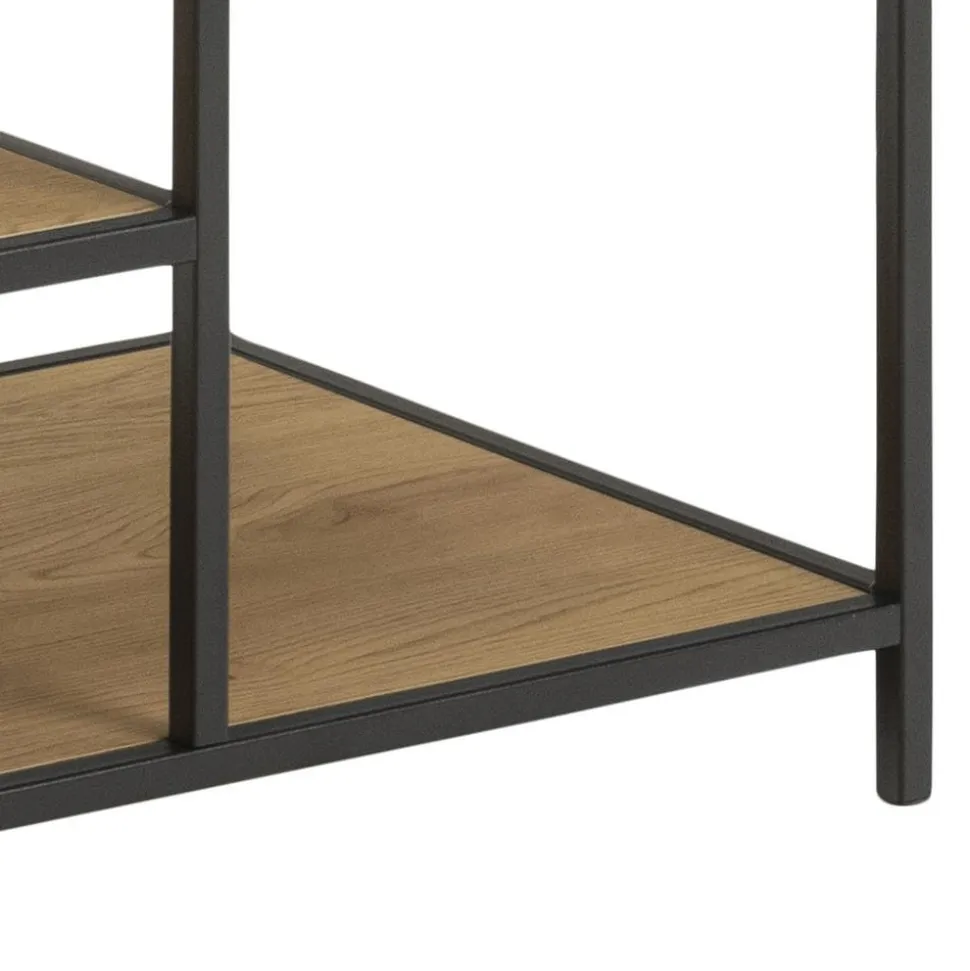 Garderoba Seaford dąb/czarny