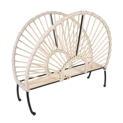 Gazetnik Fogler z efektem rattanu