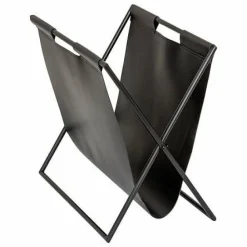 Gazetnik Twisted Lime PU czarny