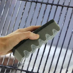 Gąbka do czyszczenia rusztu czerwona