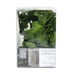 Girlanda LED sztuczna roślina