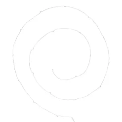 Girlanda 20mikro LED na baterie światło zimne