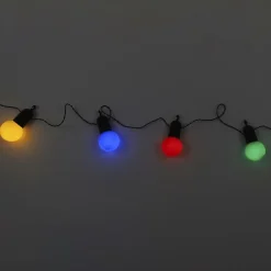Girlanda solarna żarówkowa 20 LED kolorowa
