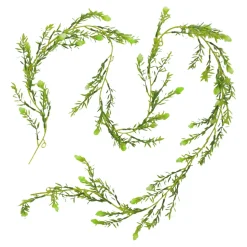 Girlanda ze sztucznych zielone pąki