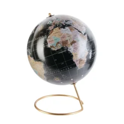 Globus dekoracyjny czarny