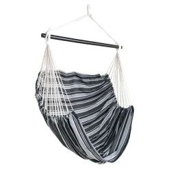 Hamak krzesło Lamia szary/biały