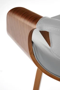 Hoker Analis PU popielaty/orzechowy