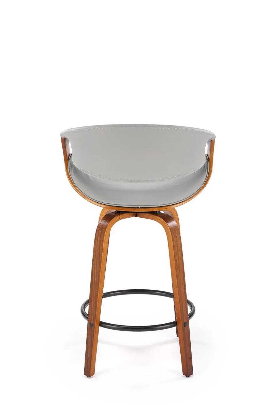 Hoker Analis PU popielaty/orzechowy