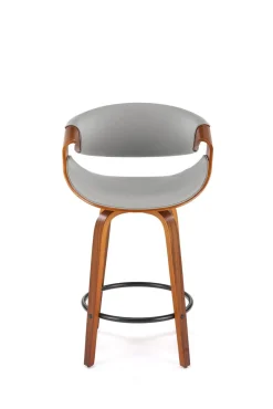 Hoker Analis PU popielaty/orzechowy