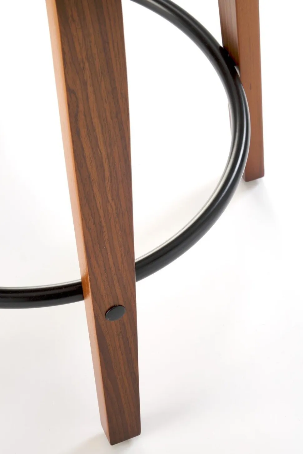 Hoker Analis PU popielaty/orzechowy