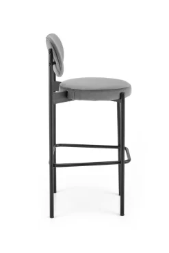 Hoker Camile welwet szary