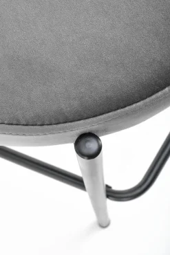 Hoker Camile welwet szary