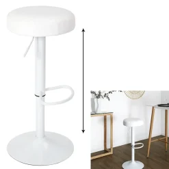 Hoker Mumford z regulowaną wysokością  biały