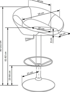 Hoker Nang czarny/chrom