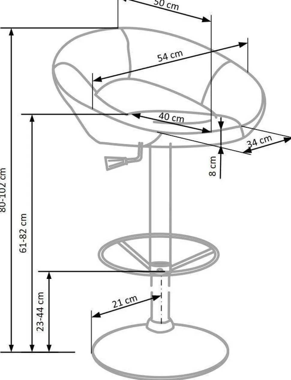 Hoker Nang czarny/chrom
