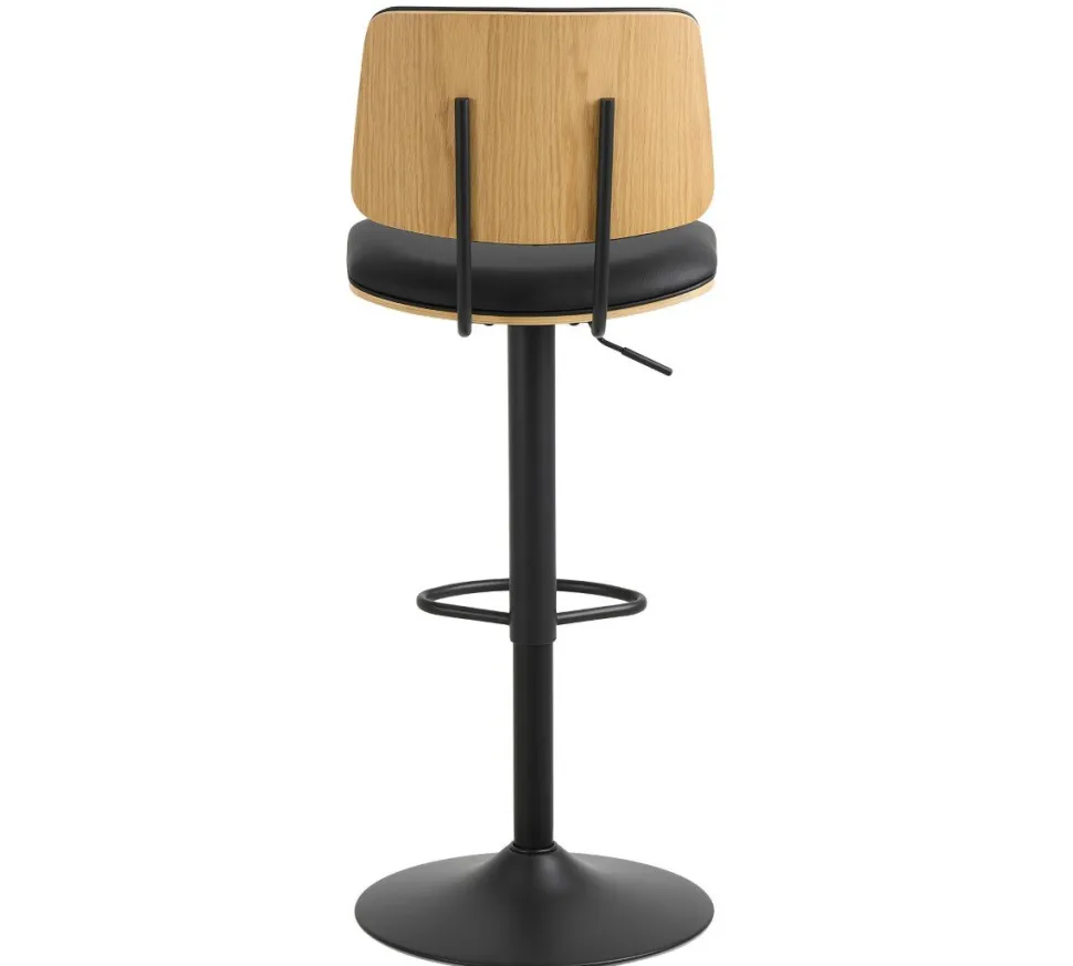 Hoker Owen czarny/dąb