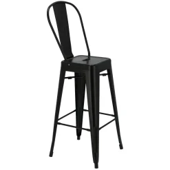 Hoker Paris 2 Back 75cm. czarny insp.Tolix