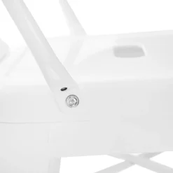 Hoker Paris Back 66cm biały inspirowany Tolix