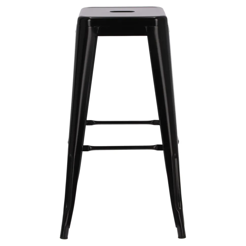 Hoker Paris 75cm. czarny insp. Tolix