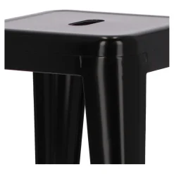 Hoker Paris 75cm. czarny insp. Tolix