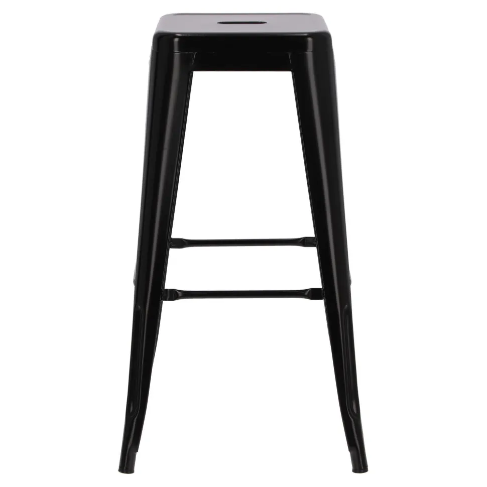 Hoker Paris 75cm. czarny insp. Tolix