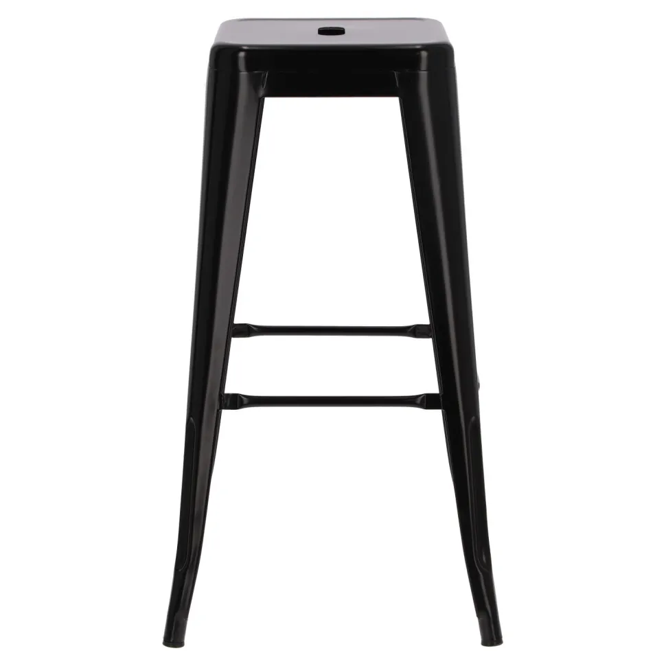 Hoker Paris 75cm. czarny insp. Tolix