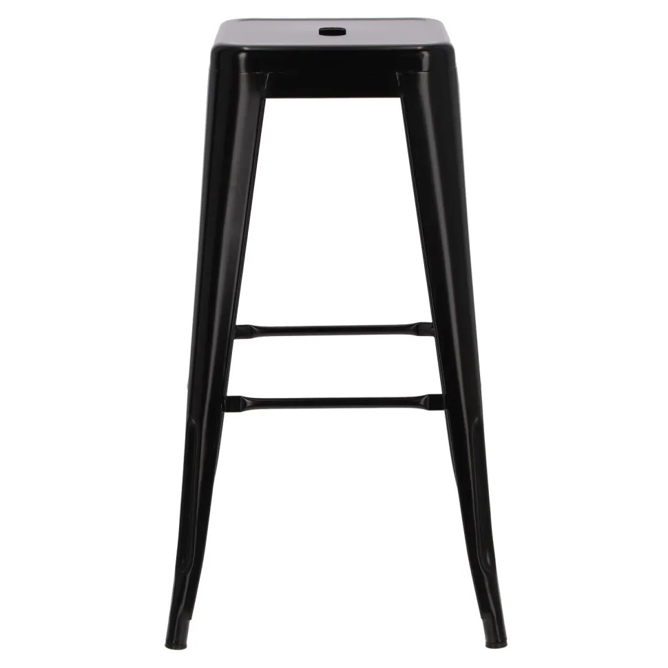 Hoker Paris 75cm. czarny insp. Tolix