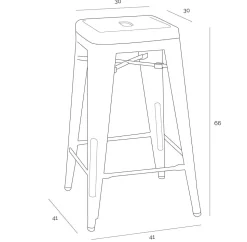 Hoker Paris 66cm kolor personalizowany