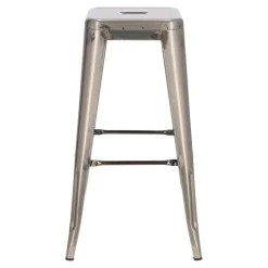 Hoker Paris 75cm. metaliczny insp. Tolix