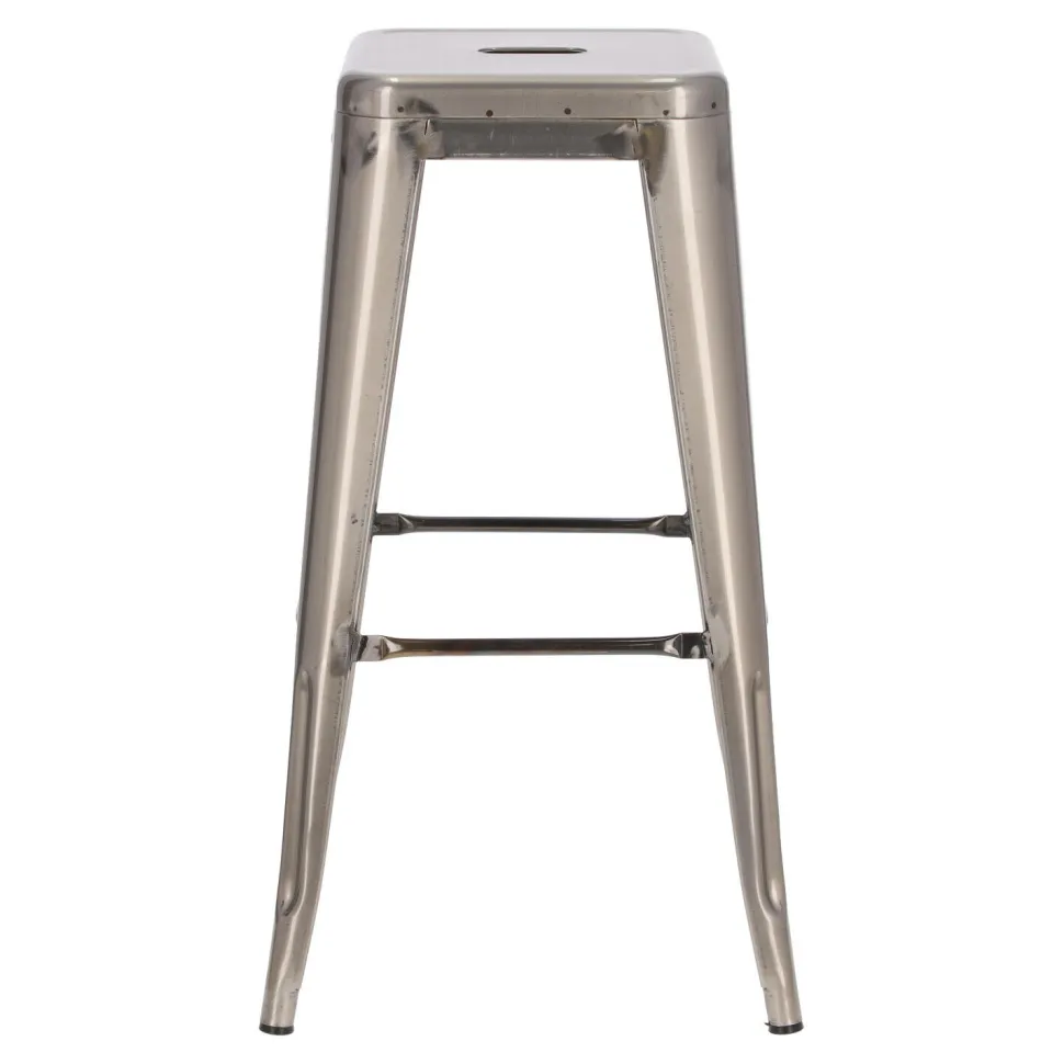 Hoker Paris 75cm. metaliczny insp. Tolix