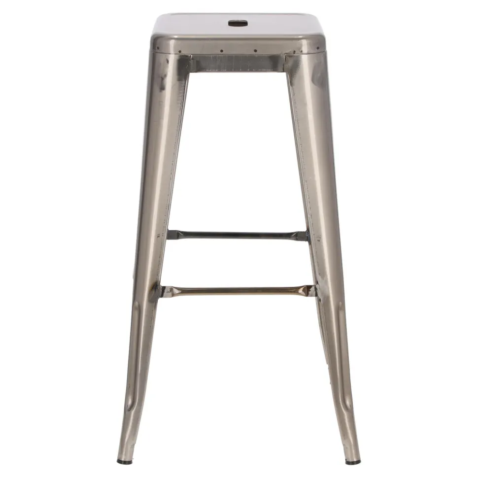 Hoker Paris 75cm. metaliczny insp. Tolix