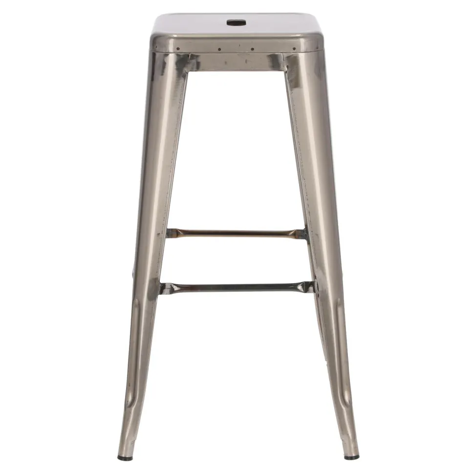 Hoker Paris 75cm. metaliczny insp. Tolix