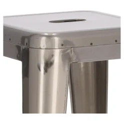 Hoker Paris 75cm. metaliczny insp. Tolix