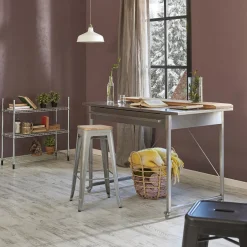 Hoker Paris Wood 75cm czerwony sosna natura