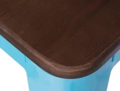 Hoker Paris Wood 65cm niebieski sosna orzech