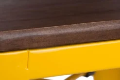 Hoker Paris Wood 65cm żółty sosna orzech