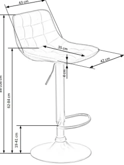 Hoker Plaid beżowy/czarny