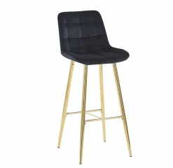 Hoker Poly High czarny/ złote nogi