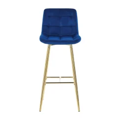 Hoker Poly High niebieski/ złote nogi