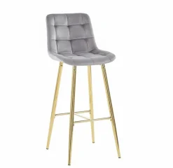 Hoker Poly High szary/ złote nogi