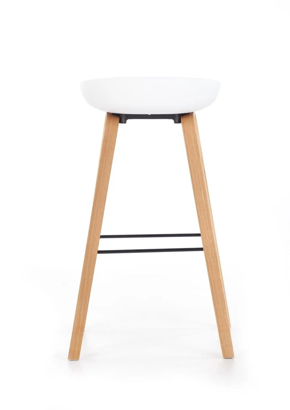 Hoker Radin biały szara poduszka