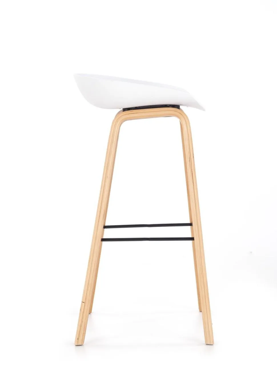 Hoker Radin biały szara poduszka