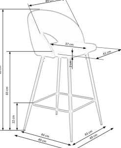 Hoker Selli 65cm granatowy