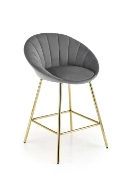 Hoker Shelly welwet szary