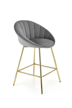 Hoker Shelly welwet szary