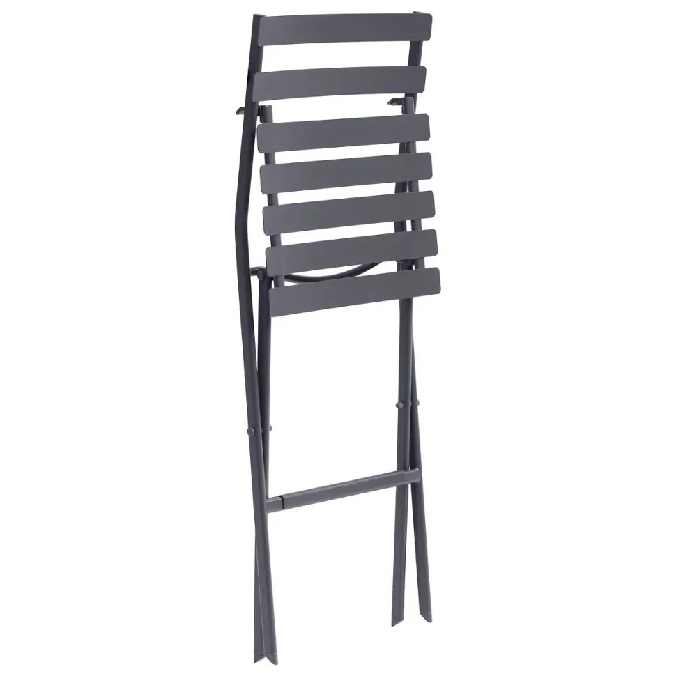 Hoker składany Greensboro grafitowy